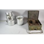 A 1974 Westinghouse Break and Signal Co. Ltd Stove with War Department Stamp Together with Aluminium