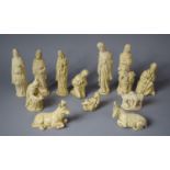 A Resin Christmas Crib set, Tallest Figure 17cm