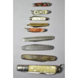 A Collection of Vintage Souvenir Pen Knives, Fruit Knives etc