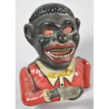 A Vintage American Children's Money Bank, 16cm high