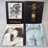 A Collection of Four Bound Volumes, Erotic Art by the Erotic Print Society