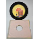 A Rare Solex Vintage 78rpm Two Tune Single Sided Record, the Reverse with Colour Golden Shred