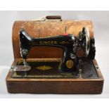 A Vintage Singer Sewing Machine