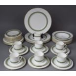 A Royal Doulton Rondelay 46 Piece Set to comprise Cups, Saucers, Side Plates, Plates, Bowls