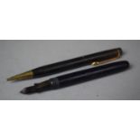 A Watermans Early Fountain Pen with 14k Nib, Missing Screw Top and One Other