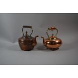 Two Copper Kettles