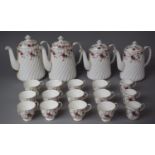 A Collection of Minton Ancestral Pattern Items to include Four Various Teapots, Fifteen Various