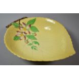 A Carlton Ware Australian Design Yellow Apple Blossom Bowl, Small Nick to Rim