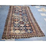 An Antique Caucasian Pattern Carpet 310x135cm C.1910