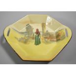 A Royal Doulton Character Dish, Juliette, Perfect Condition, 17cms Wide