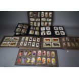 A Collection of Cigarette Card Albums, Six in Total, Various Subjects