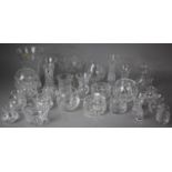 A Collection of Various Good Quality Glassware to include Royal Brierley Vases, 19th Century Fern