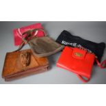 A Collection of Vintage Ladies Handbags to Include Crocodile Skin Example