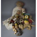 A Collection of Various Late 19th and Early 20th Century Dolls and Teddies to include Doll,
