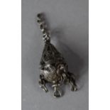 An Early 15/16th Century White Metal Pendant/Charm, 4cms High