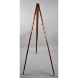 A Late 19th Century Theodolite Tripod Stand Inscribed F W D O D, 22108, 45cms Long