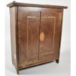 A String Inlaid Wall Hanging Cabinet for Restoration, 34cm wide
