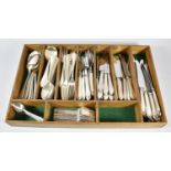 A Fitted Cutlery Tray Containing Viners Silver Plated Cutlery