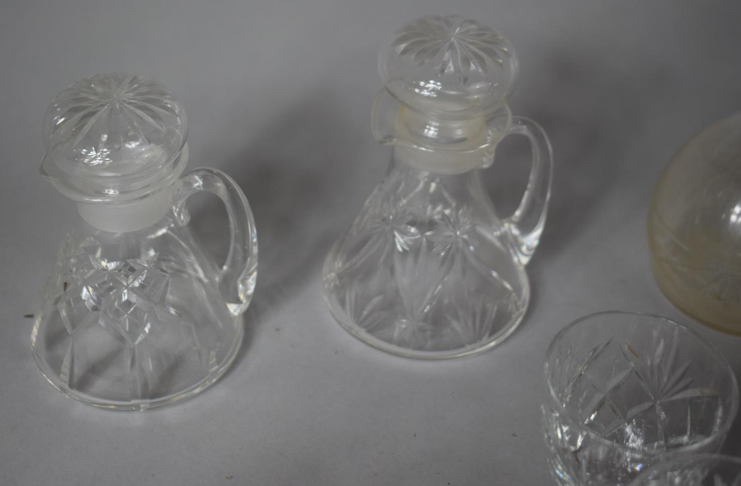 A Collection of Glassware to include Sherries, Noggin Decanters, Bowls Etc - Image 3 of 3