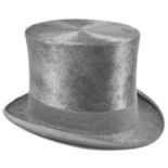 A Vintage Silk Top Hat, 7 1/2" x 6" Inner Measurements