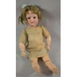 A German Bisque Head Doll by Armand Marseille No.390 A2M, Composition Body