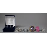 A Collection of Nice Quality Costume Jewellery to Include Danbury Mint Silver Earrings and Five