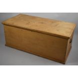 A Pine Lift Top Blanket Box, 99cm wide