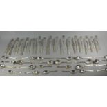 A Collection of Kings Pattern Stainless Steel Cutlery