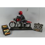 A Tyco Radio Controlled Harley Davidson, Untested