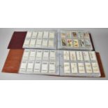 Two Ring Binders Containing Multiple Sets of Cigarette Cards
