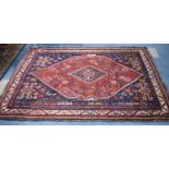 An Antique Handmade Persian Qashqai Rug, 193x197cm