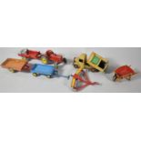 A Collection of Seven Vintage Dinky Toys