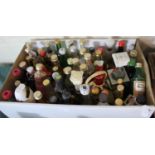 A Box Containing large Quantity of Liqueur Miniatures