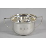 A Silver Two Handled Sugar Bowl, Birmingham 1928, 111g