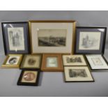 A Collection of Various Framed Small Prints
