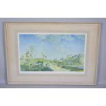 A Large Framed Russell Flint Print, Signed in Pencil by the Artist and with Artist Proof Stamp, "