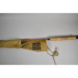 A Hardy De Luxe Palakona Split Cane Trout Rod, Two Section, Two Tips, Original Bag
