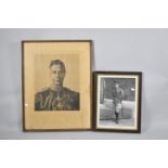 Two Framed Photographs, Prince of Wales and King