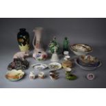 A Collection of Various Continental and English Ceramics to include Vases, Pig Ornament, Chintz