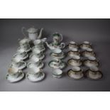 A Collection of Japanese Porcelain Coffee Wares to include Kokura and Yvette Pattern