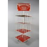 A 1970's Shop Display for Warner Bros Techno Film, Four Tiers, 80cm high