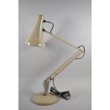 A Grey Painted Vintage Anglepoise Lamp