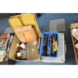 A Collection of Sundries to Include Kitchen Scales, Candles, Home Smoker, Various Trays, Tools etc