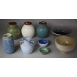 A Collection of Various English 20th Century Ceramics to Include Three Norfolk Pottery Glazed