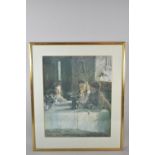 A Framed Impressionists Print, "The Lustre Jug", 49cm high