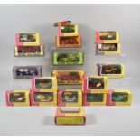A Collection of 18 Boxed Models of Yesteryear Together with Unboxed Example