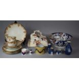 A Collection of Various 19th Century and Later Ceramics to include Part Edwardian Teaset, Imari