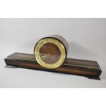 A 1960's Schatz Mantle Clock with Westminster Chime Movement, 61cm wide