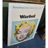 A Tate Gallery Warhol Poster, March 1971, 77cm High