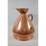 A Large 19th Century 2 Gallon Copper Measure, 34cm high